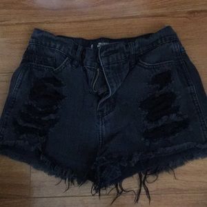 Hollister high rise short short